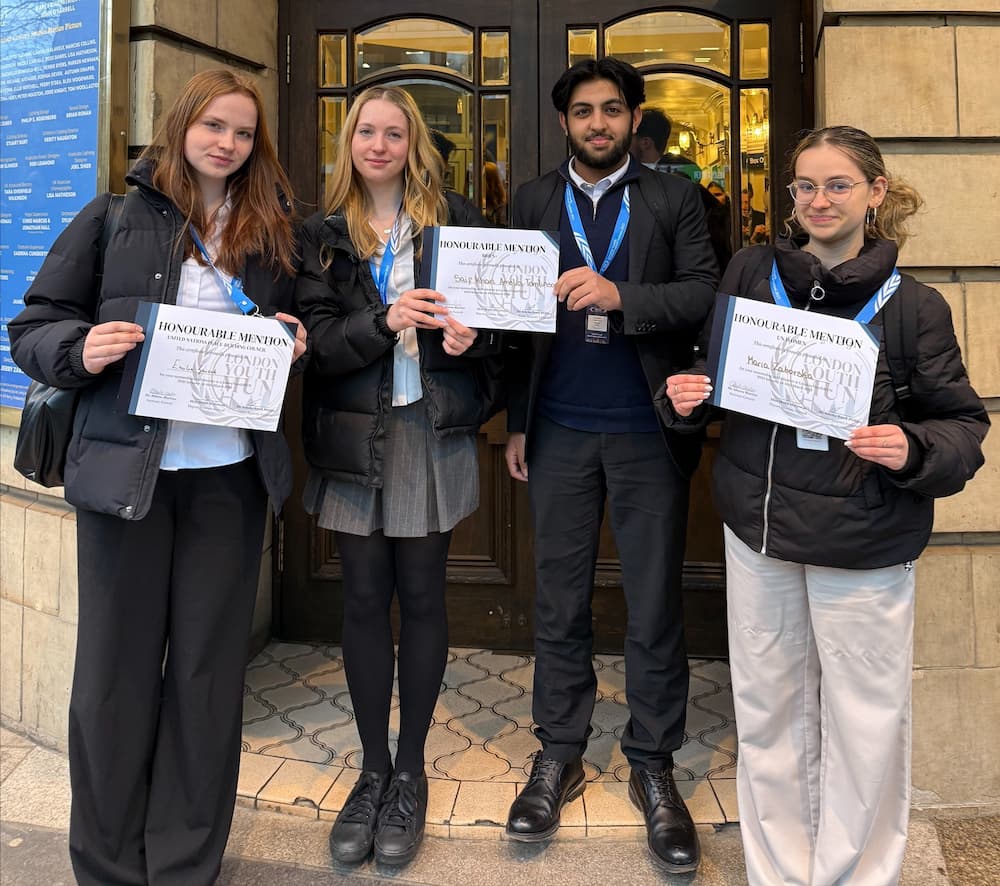 Chigwell School Sixth Formers take part in Model United Nations